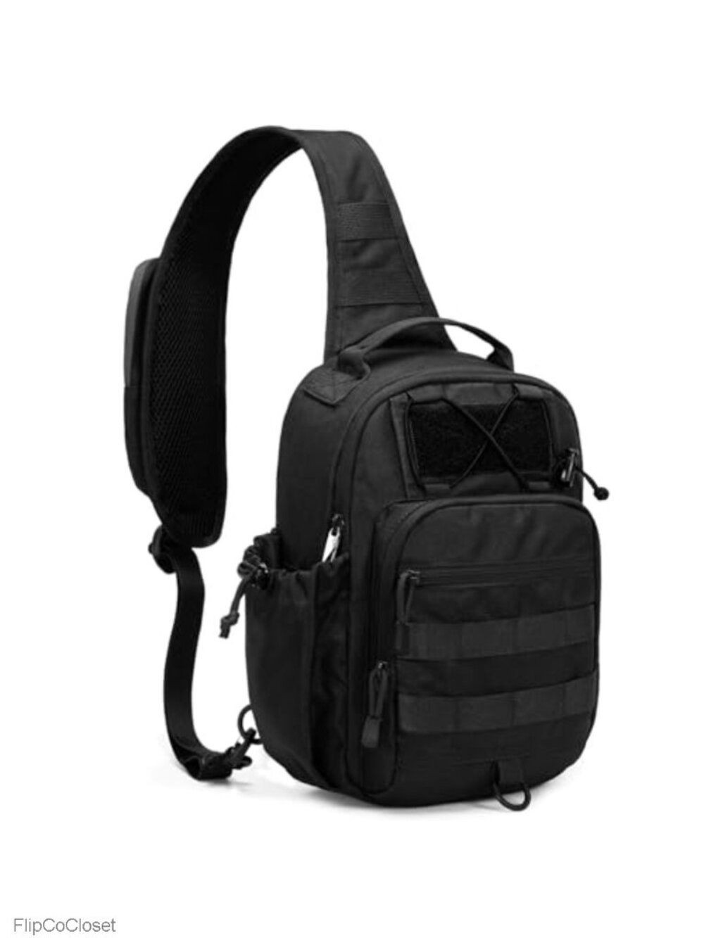 HALOVIE Anti-Theft Tactical Sling Bag RFID Locking Crossbody for Men